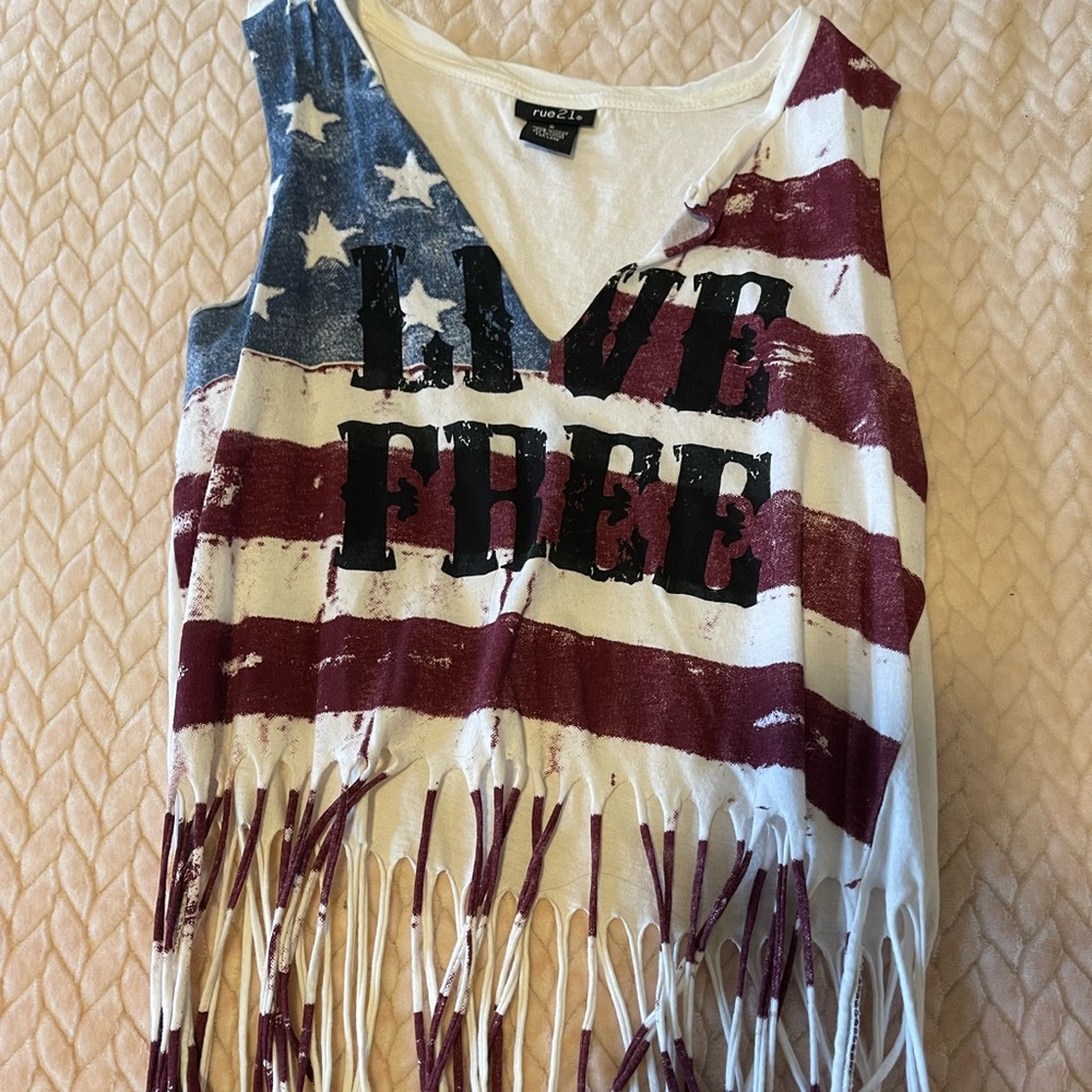 Live Free tank top